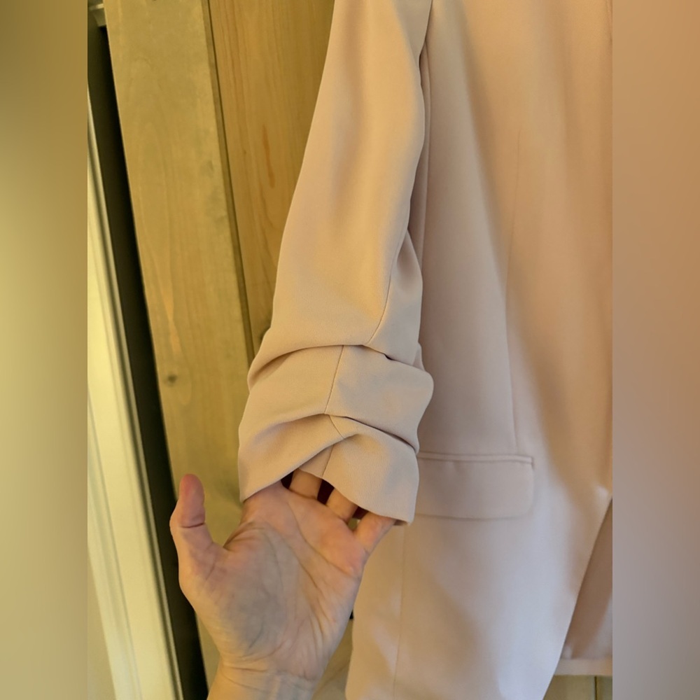 Express Light Pink Boyfriend Blazer - Picture 4 of 10